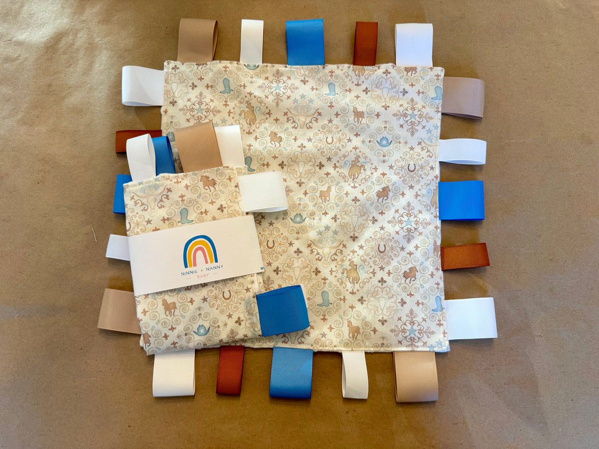 Little Cowboy : Tag Blanket