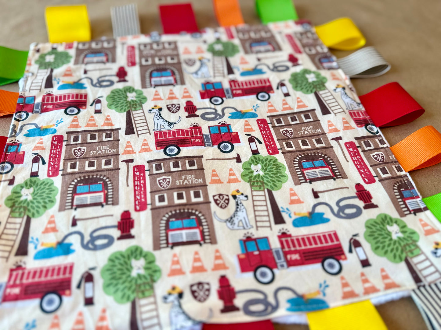 Firehouse Fun : Tag Blanket