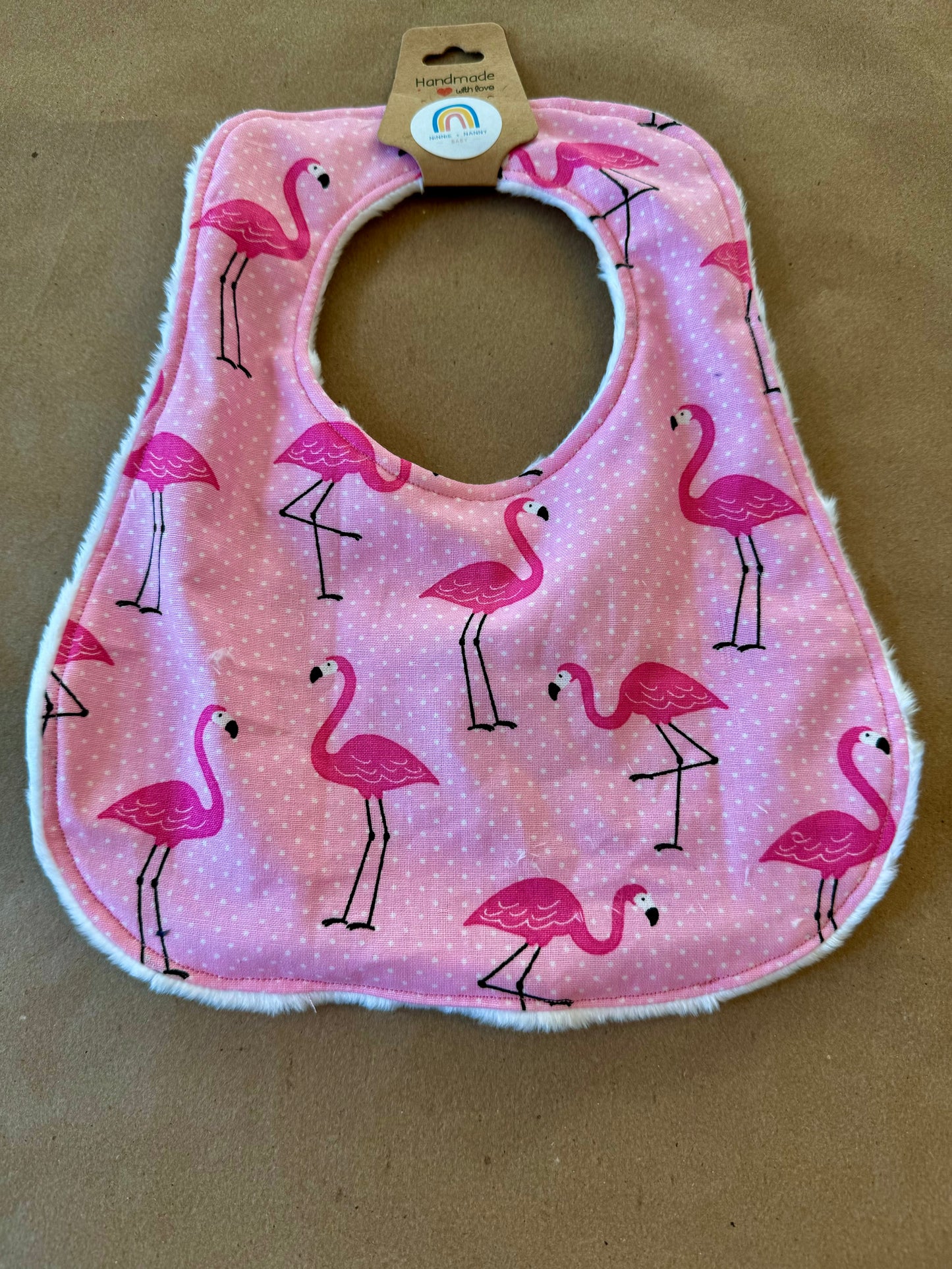 Cindy the Flamingo : Bib