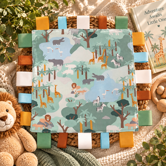 Little Safari : Tag Blanket