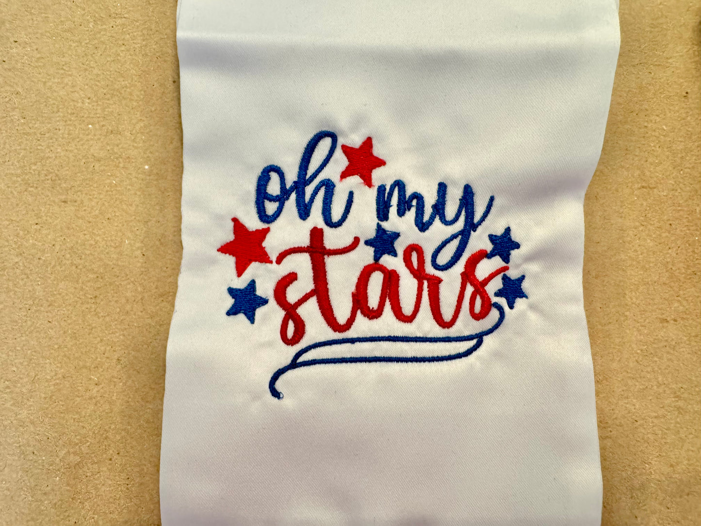 4th of July : Wreath Sash