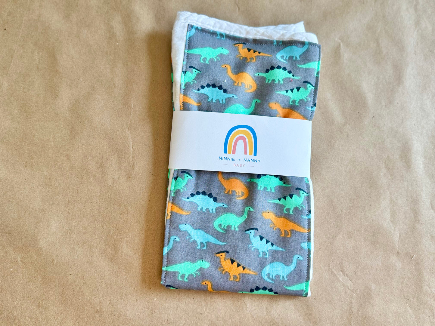 Prehistoric Pals : Burp Cloth