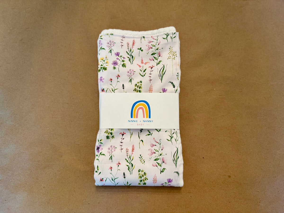 Texas in Bloom : Burp Cloth
