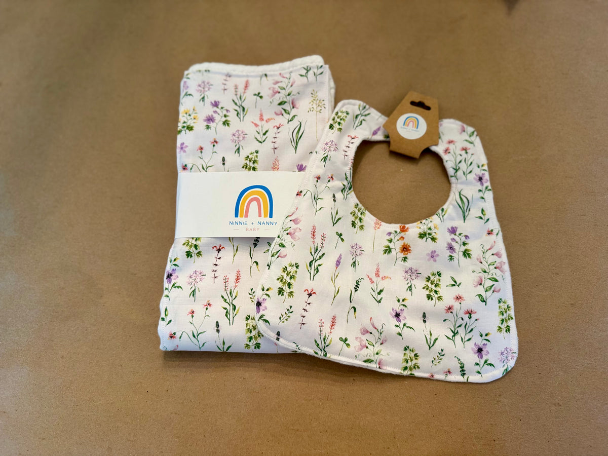 Texas in Bloom : Burp Cloth