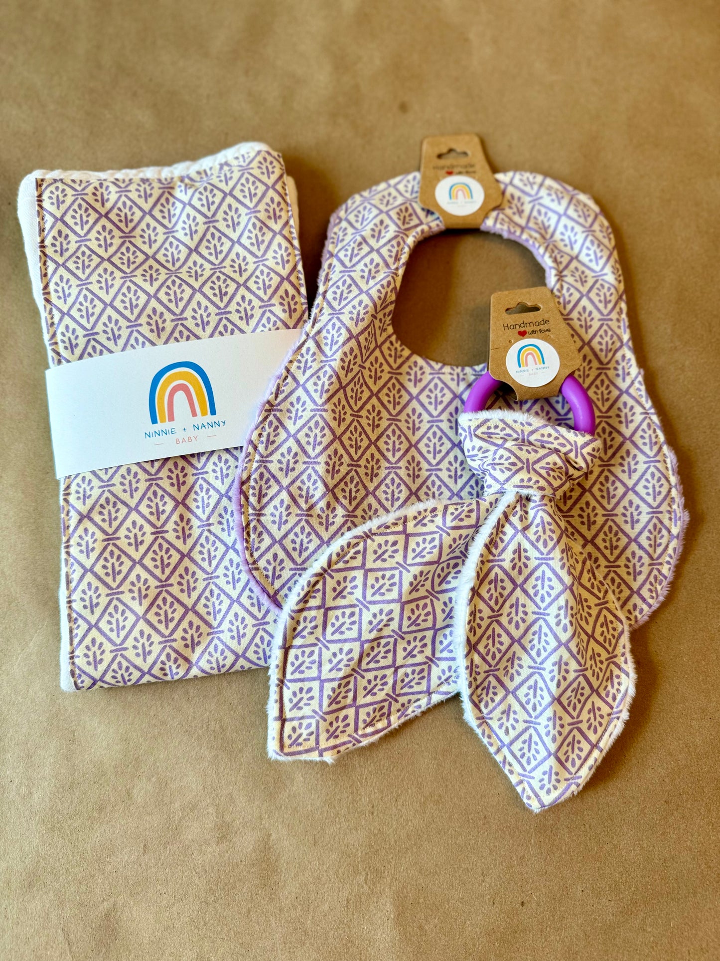 Lavender : Burp Cloth